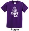 Kids Yoga Shirt Ganesha Head Tee T-Shirt