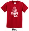 Kids Yoga Shirt Ganesha Head Tee T-Shirt