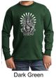Kids Yoga Shirt Ganesha Long Sleeve Tee T-Shirt