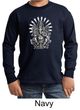 Kids Yoga Shirt Ganesha Long Sleeve Tee T-Shirt