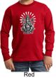 Kids Yoga Shirt Ganesha Long Sleeve Tee T-Shirt