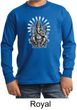 Kids Yoga Shirt Ganesha Long Sleeve Tee T-Shirt