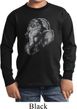 Kids Yoga Shirt Ganesha Profile Long Sleeve Tee T-Shirt