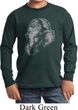 Kids Yoga Shirt Ganesha Profile Long Sleeve Tee T-Shirt