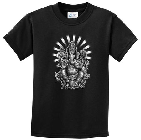 Kids Yoga Shirt Ganesha Tee T-shirt