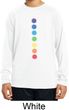 Kids Yoga Shirt Glowing Chakras Dry Wicking Long Sleeve Tee T-Shirt
