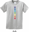 Kids Yoga Shirt Glowing Chakras Tee T-Shirt