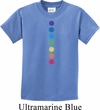 Kids Yoga Shirt Glowing Chakras Tee T-Shirt