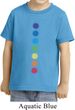 Kids Yoga Shirt Glowing Chakras Toddler Tee T-Shirt