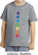 Kids Yoga Shirt Glowing Chakras Toddler Tee T-Shirt