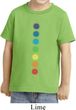 Kids Yoga Shirt Glowing Chakras Toddler Tee T-Shirt