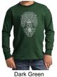 Kids Yoga Shirt Grey Bodhi Tree Long Sleeve Tee T-Shirt