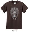 Kids Yoga Shirt Grey Bodhi Tree Tee T-Shirt