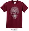Kids Yoga Shirt Grey Bodhi Tree Tee T-Shirt