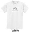Kids Yoga Shirt Grey Namaste Lotus Tee T-Shirt