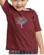 Kids Yoga Shirt Grey Tree of Life Toddler Tee T-Shirt