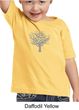 Kids Yoga Shirt Grey Tree of Life Toddler Tee T-Shirt