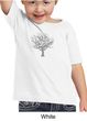 Kids Yoga Shirt Grey Tree of Life Toddler Tee T-Shirt