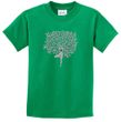 Kids Yoga Shirt Grey Tree Pose Tee T-Shirt