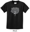 Kids Yoga Shirt Grey Tree Pose Tee T-Shirt