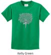 Kids Yoga Shirt Grey Tree Pose Tee T-Shirt