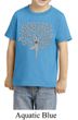 Kids Yoga Shirt Grey Tree Pose Toddler Tee T-Shirt