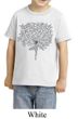 Kids Yoga Shirt Grey Tree Pose Toddler Tee T-Shirt