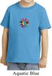 Kids Yoga Shirt Hippie Sun Patch Middle Print Toddler Tee T-Shirt