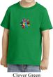 Kids Yoga Shirt Hippie Sun Patch Middle Print Toddler Tee T-Shirt