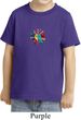 Kids Yoga Shirt Hippie Sun Patch Middle Print Toddler Tee T-Shirt