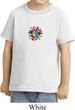 Kids Yoga Shirt Hippie Sun Patch Middle Print Toddler Tee T-Shirt