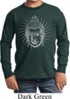 Kids Yoga Shirt Iconic Buddha Long Sleeve Tee T-Shirt