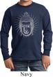 Kids Yoga Shirt Iconic Buddha Long Sleeve Tee T-Shirt