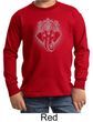 Kids Yoga Shirt Iconic Ganesha Long Sleeve Tee T-Shirt