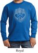 Kids Yoga Shirt Iconic Ganesha Long Sleeve Tee T-Shirt