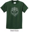 Kids Yoga Shirt Iconic Ganesha Tee T-Shirt