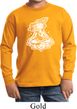 Kids Yoga Shirt Krishna Long Sleeve Tee T-Shirt