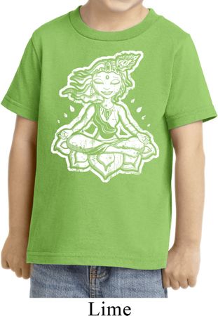 Kids Yoga Shirt Krishna Toddler Tee T-Shirt
