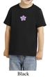 Kids Yoga Shirt Layered Flower Patch Toddler Tee T-Shirt
