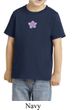 Kids Yoga Shirt Layered Flower Patch Toddler Tee T-Shirt