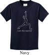 Kids Yoga Shirt Line Warrior Tee T-Shirt