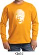 Kids Yoga Shirt Little Buddha Head Long Sleeve Tee T-Shirt