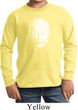 Kids Yoga Shirt Little Buddha Head Long Sleeve Tee T-Shirt