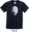 Kids Yoga Shirt Little Buddha Head Tee T-Shirt