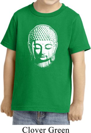 Kids Yoga Shirt Little Buddha Head Toddler Tee T-Shirt