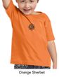Kids Yoga Shirt Black Lotus OM Patch Small Print Toddler Tee T-Shirt