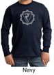 Kids Yoga Shirt Manipura Chakra Meditation Youth Long Sleeve Shirt