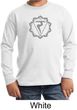Kids Yoga Shirt Manipura Chakra Meditation Youth Long Sleeve Shirt