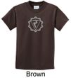 Kids Yoga Shirt Manipura Chakra Meditation Youth T-shirt