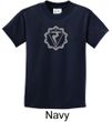 Kids Yoga Shirt Manipura Chakra Meditation Youth T-shirt
